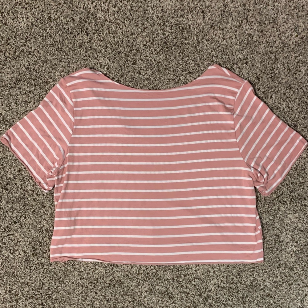 Striped Crop Top! - Picture 2 of 2